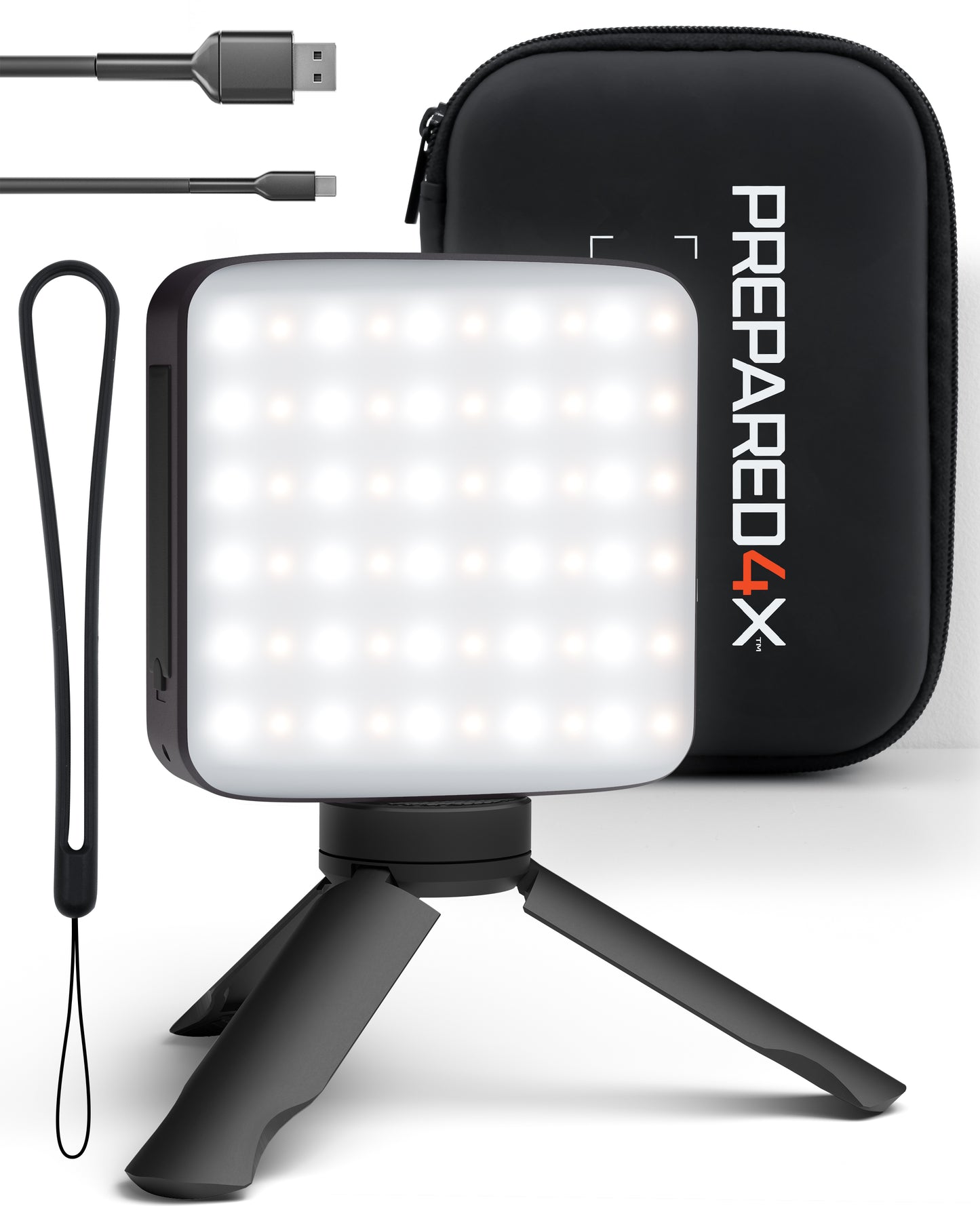 P4X Camping Lantern - Emergency Hanging Lantern w/ Bright & Warm Adjustable Lighting and USB-C Charging Port
