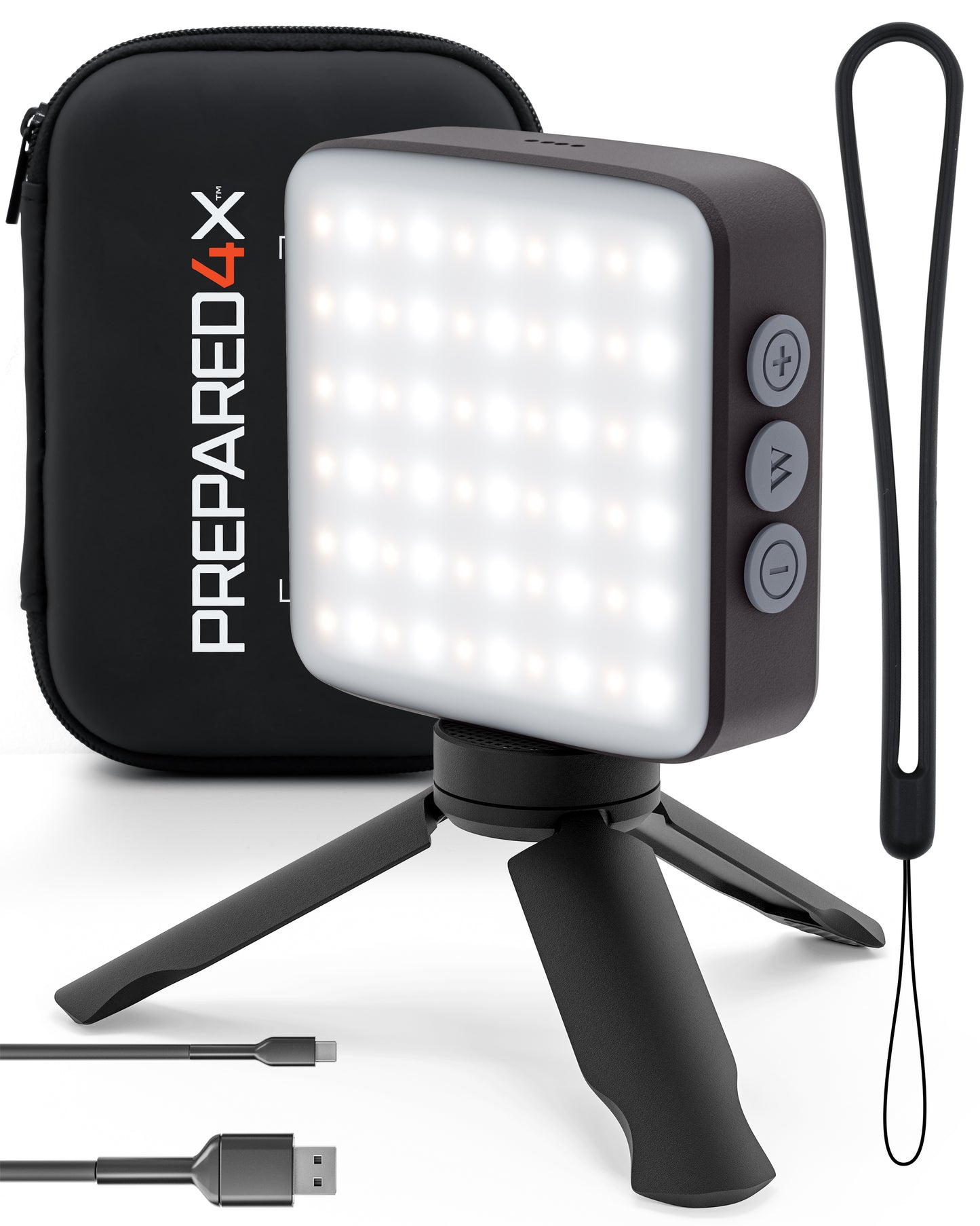 P4X Camping Lantern - Emergency Hanging Lantern w/ Bright & Warm Adjustable Lighting and USB-C Charging Port