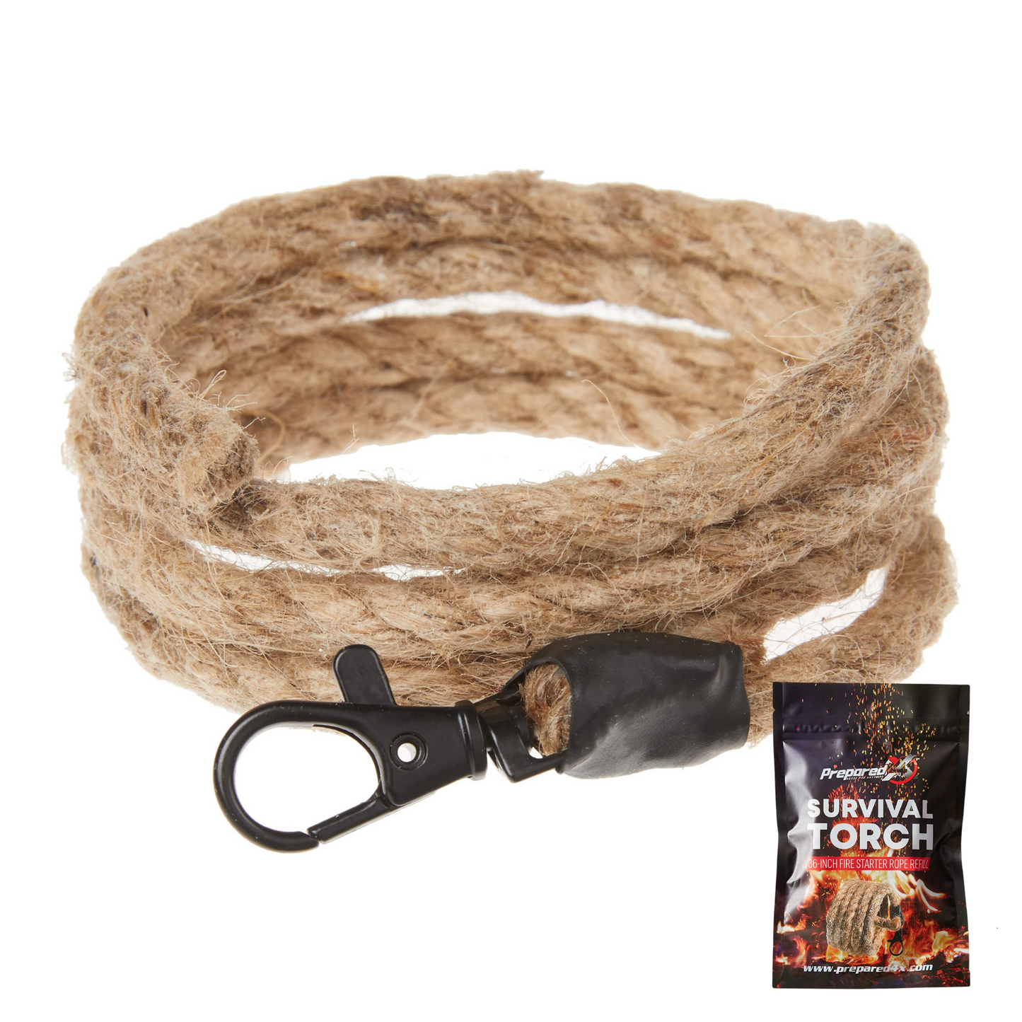 PREPARED4X Fire Starter Rope Refill